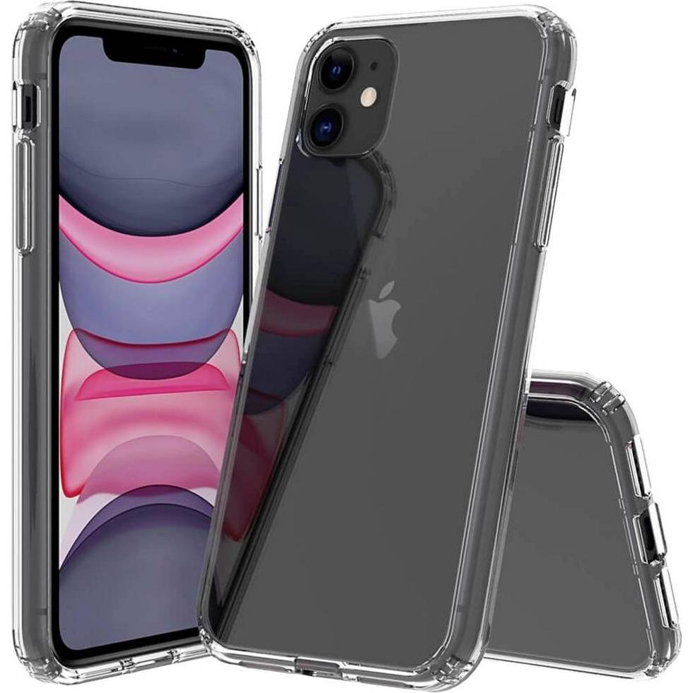 JT Berlin BackCase Pankow Clear Apple 10815 (Apple iPhone 11), Smartphone Hülle, Transparent