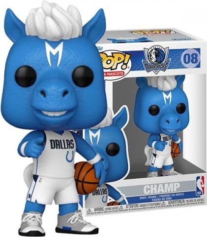 Immagine prodotto Funko Mascotte NBA POP! statuetta sportiva in vinile Dallas-Campione 9 cm