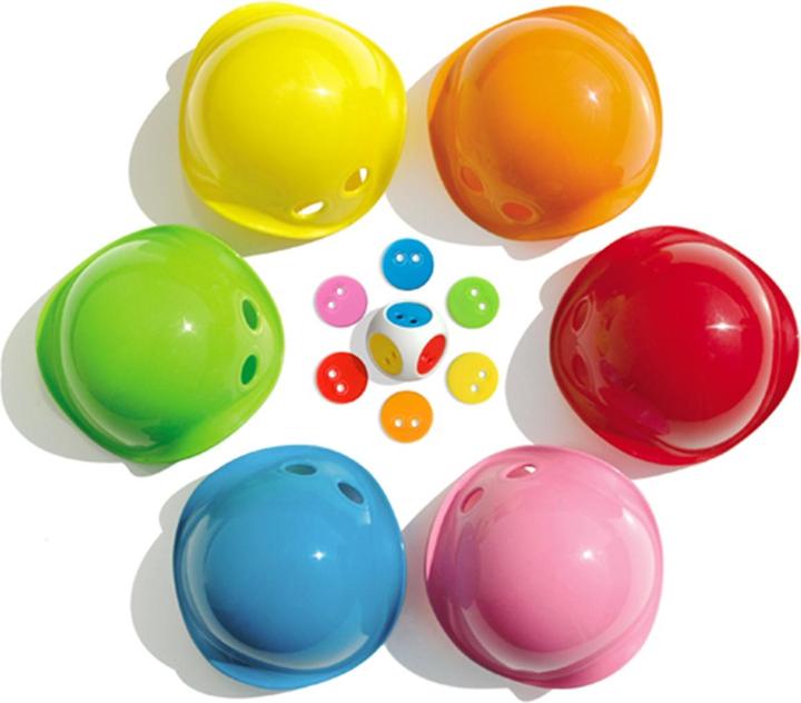 Produktbild Moluk Bilibo Game Box Spielset mit Würfel (Deutsch, Französisch, Schweizerdeutsch, Italienisch, Englisch)