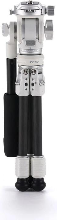 Produktbild Tilta VT03 Tabletop Video Fluid Head, 1-Stage Carbon Fiber Tripod (Carbon, Metall)