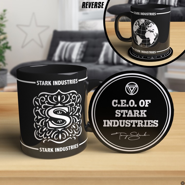 Image du produit Paladone Products Stark Industries Mug et Coaster