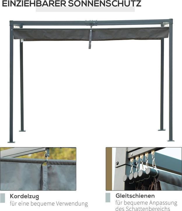 Image du produit Outsunny Pergola (298 cm, 213 cm)