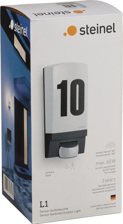 Actual product image Steinel Sensor lamp L 1, black (10 m)