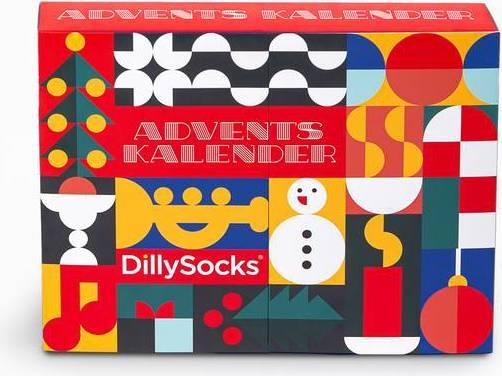 Actual product image DillySocks Advent calendar