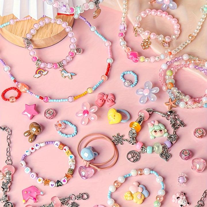 Immagine prodotto Activity Board Unicorno e sirena - Bracciale e collana con perline - Gioielli creativi fai da te