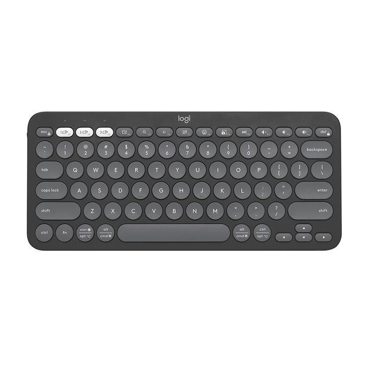 Produktbild Logitech PEBBLE KEYS 2 K380S TONAL (DE, Kabellos)