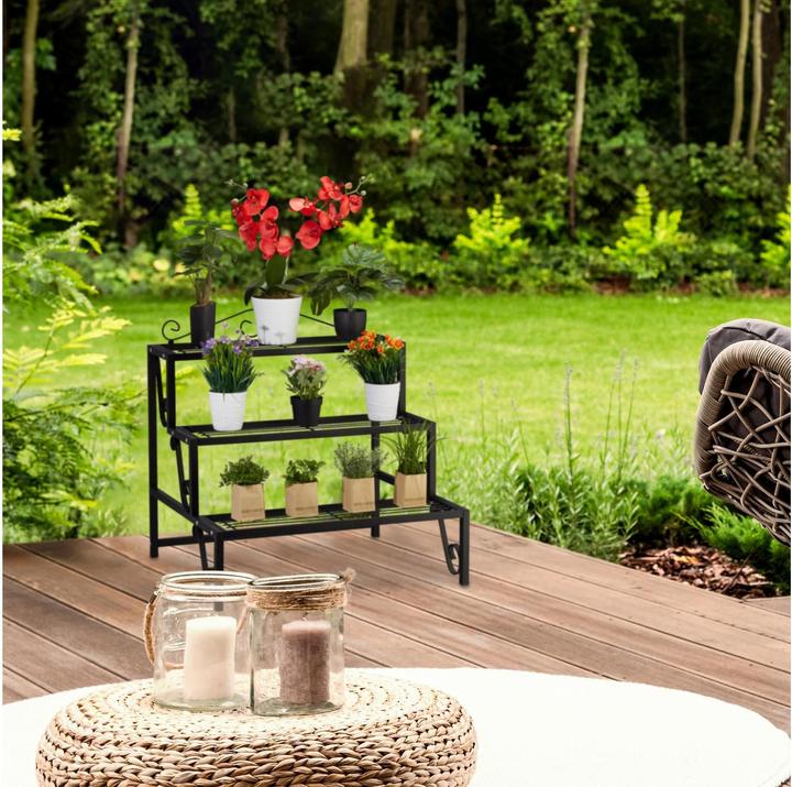 Actual product image Relaxdays Flower stairs