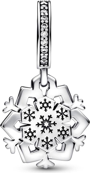 Image du produit Pandora Schneeflocke (Argent sterling 925, Verre)