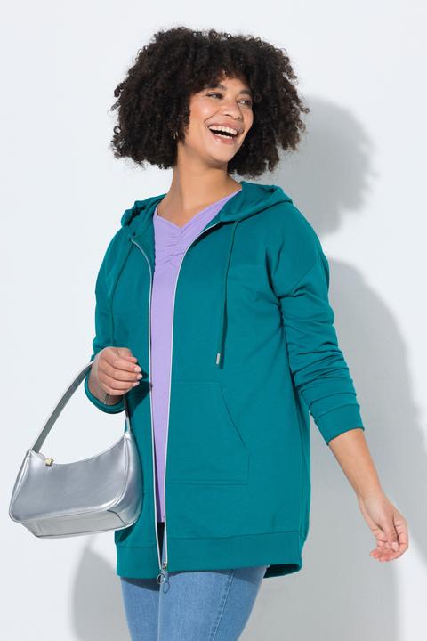 Produktbild Angel of Style Sweatjacke, oversized, Kapuze, Zipper (50)