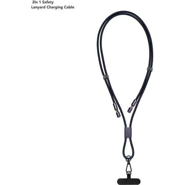 cyoo - Lanyard Ladekabel 60W USB-C (60 W), Cavo USB