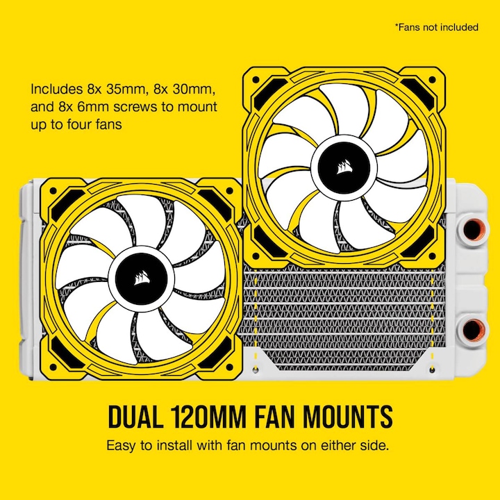 Actual product image Corsair Hydro X Series XR5 240 (120 mm)