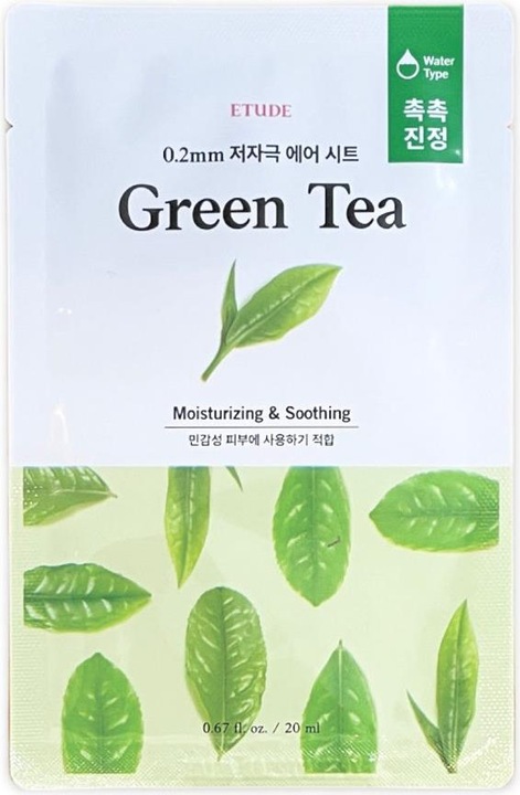 Immagine prodotto Etude House Maschera ad aria terapeutica da 0,2 mm Tè verde