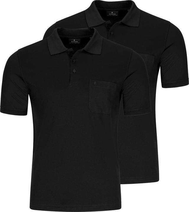 Produktbild Ragman 2er Pack Basic Poloshirt (M)