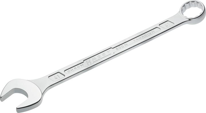 Produktbild HAZET Ring-Maulschlüssel 600N-41 ∙ Aussen Doppel-Sechskant-Tractionsprofil ∙ 41 mm (41 mm)