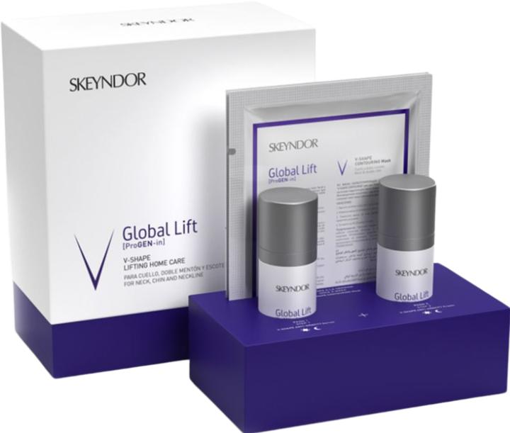 Actual product image Skeyndor Global Lift V-Shape Lifting Home Care Set (Facial care set)