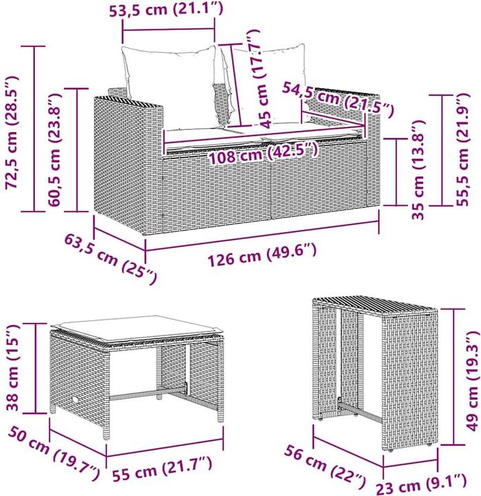 Produktbild vidaXL Charly