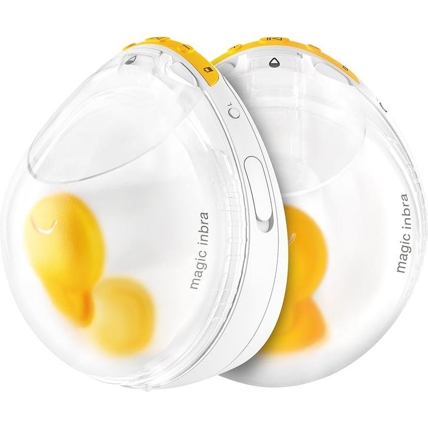 Medela, Tiralatte, - Magic InBra Double Electric Breast Pump - Transparent