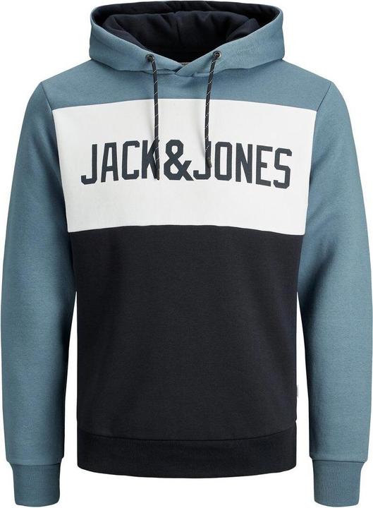 Produktbild Jack & Jones Pullover Sweatshirt mit Kapuze JJELOGO BLOCKING SWEAT HOOD - 4774 (M)