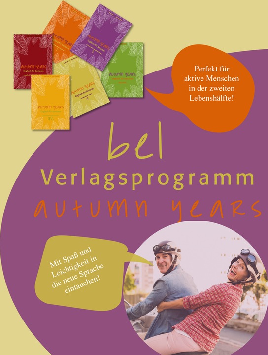 Immagine prodotto Autumn Years - Englisch für Senioren 2 - Intermediate Learners - Workbook (Inglese, Tedesco, Beate Baylie, Karin Svizzera, 2020)