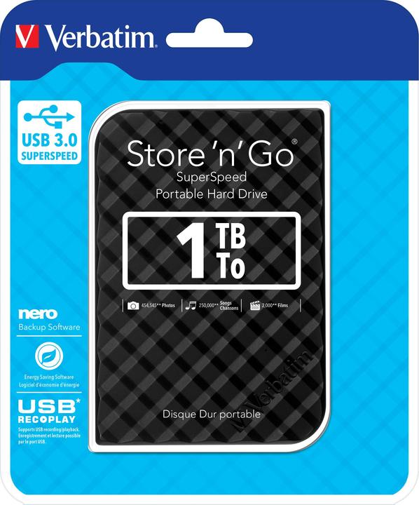 Immagine prodotto Verbatim Disco rigido Store 'n' Go (1 TB)