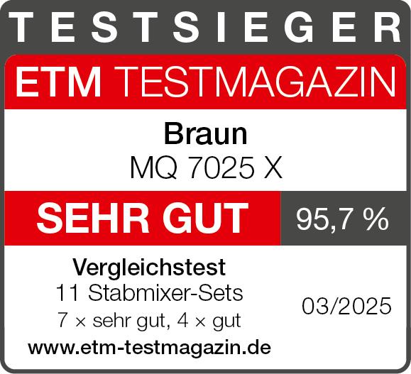 Actual product image Braun MultiQuick 7 MQ7025X