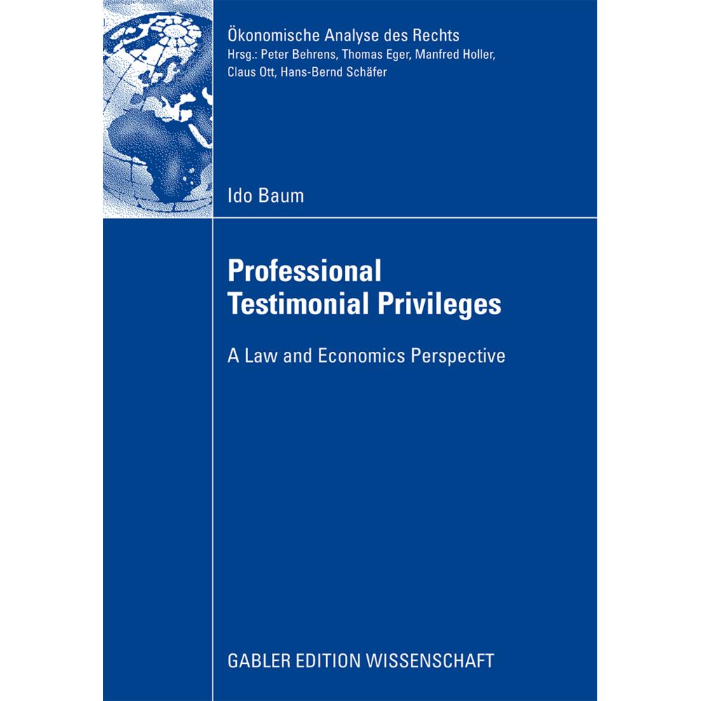 Professional Testimonial Privileges, Fachbücher