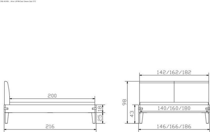 Actual product image Hasena Alino (160 x 200 cm)