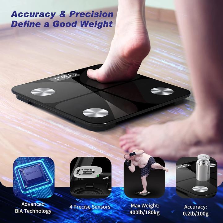 Actual product image Foryond Body fat scale (180 kg)