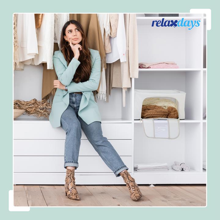 Actual product image Relaxdays 2x storage bag (40 cm, 2x)