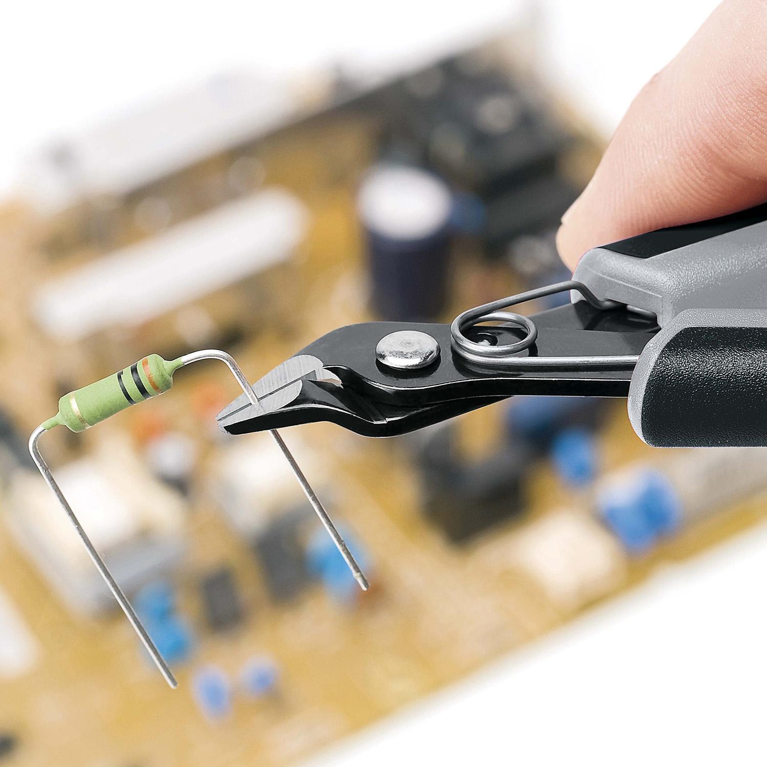 Thumbnail - Knipex, Bolzenschneider + Seitenschneider, Electronic Super Knips XL ESD (140 mm)