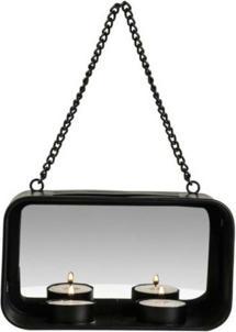 Produktbild Gusta Wand-Teelichthalter Schwarz