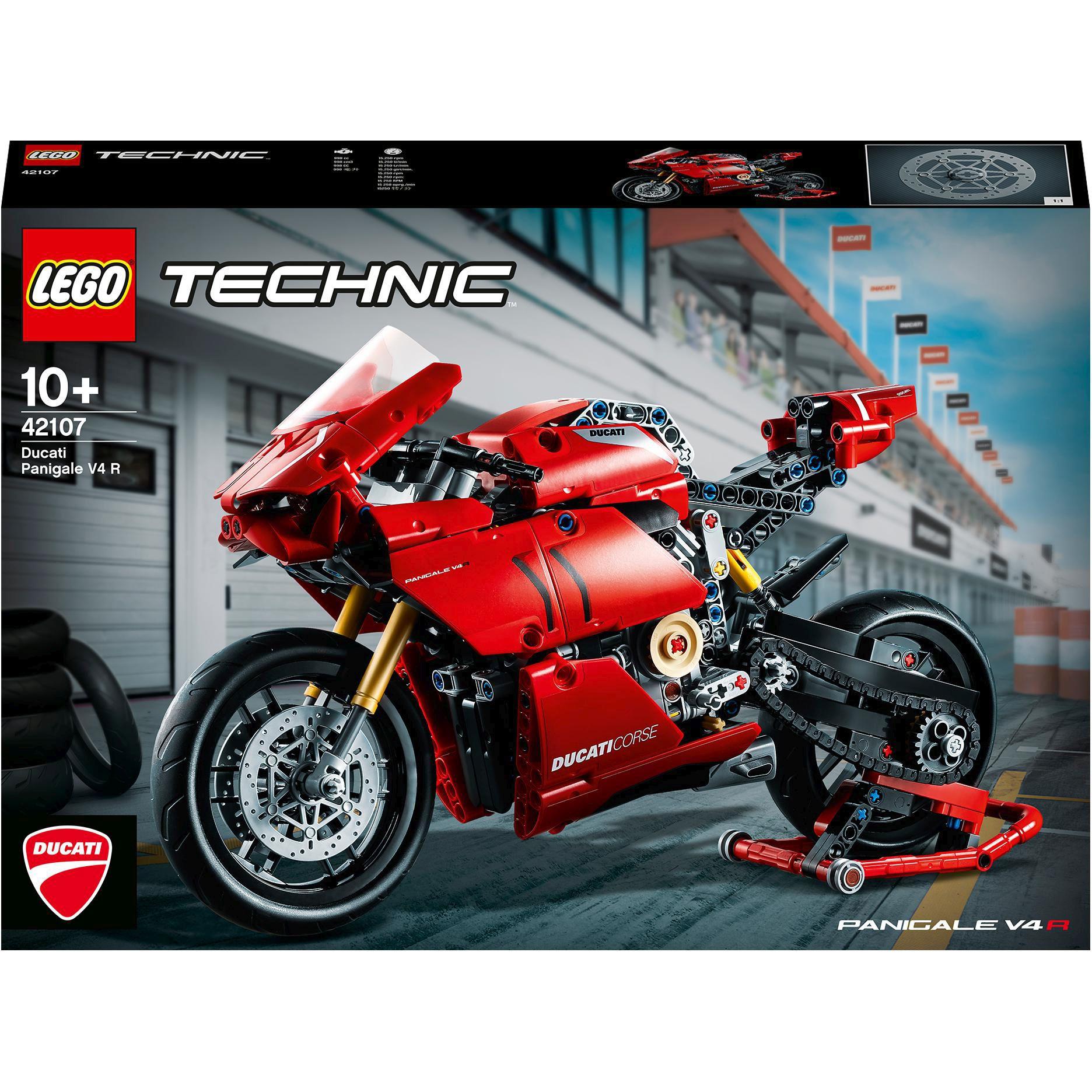 LEGO Technic Ducati Panigale V4 R (42107) (42107, LEGO Technic)