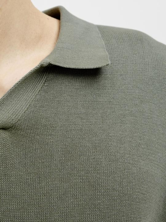 Actual product image Jack & Jones Jjeleo Knit Polo Ss Ln (M)