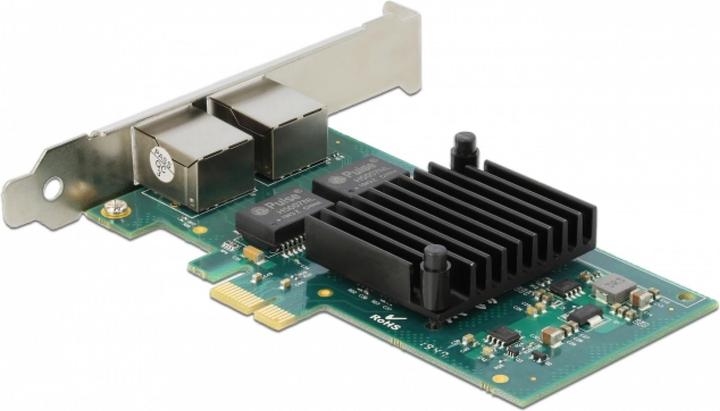 Produktbild Delock PCI Express x1 Karte 2 x RJ45 Gigabit LAN i350 (Ethernet)