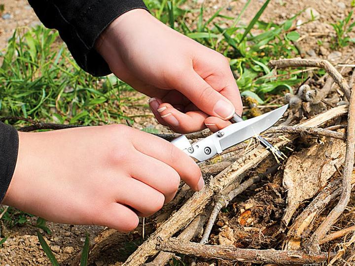 Actual product image Semptec Pocket knife with magnesium firestick (7.90 cm)