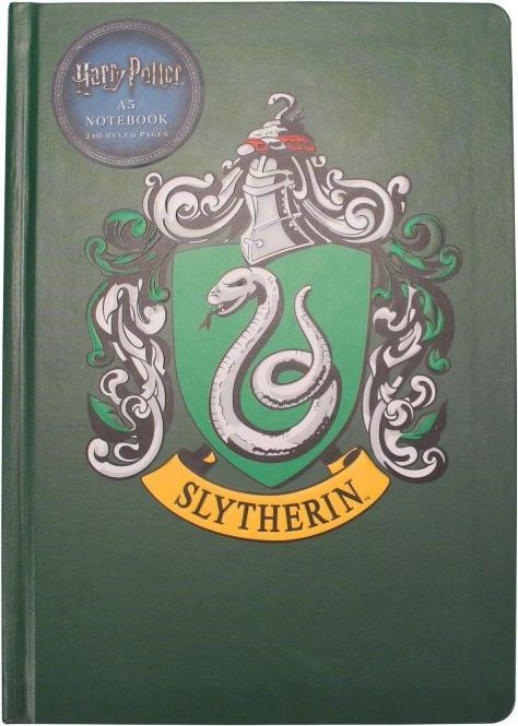 Image du produit Harry Potter : Serpentard A5 Flex Notebook (A5, À rayures, Couverture rigide)