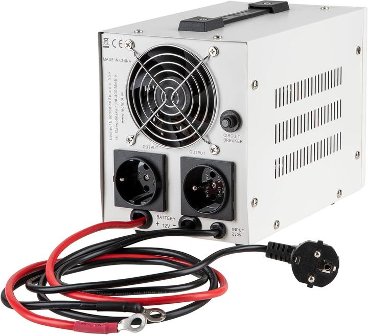 Actual product image Kemo Uninterruptible power supply KEMOT PROsinus-500 converter with pure sine wave and charging function (500 VA, 300 W)