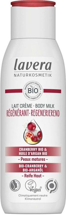Image du produit Lavera Regenerierende Bodymilk Bio Cranberry & Bio Arganöl (Crème pour le corps, 200 ml)