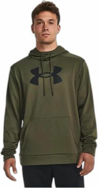 Produktbild Under Armour Herren Sweater mit Kapuze Fleece Big Logo Olive (S)