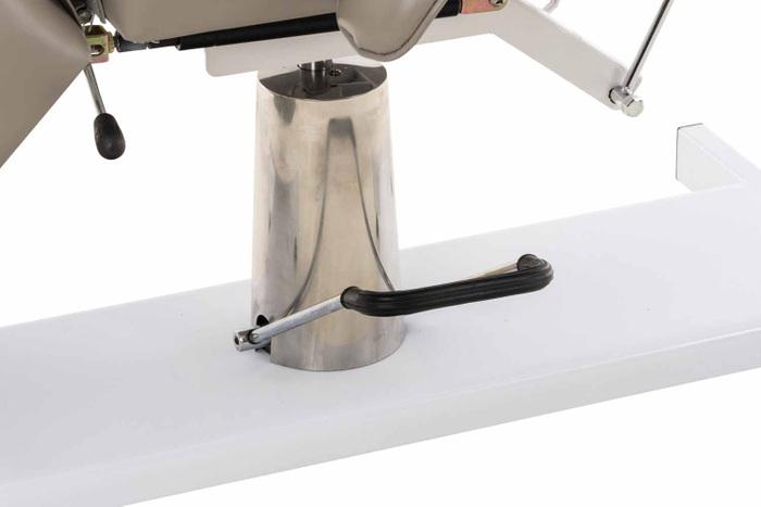 Actual product image Swisshandel24 Split hydraulic cosmetic couch V2, grey