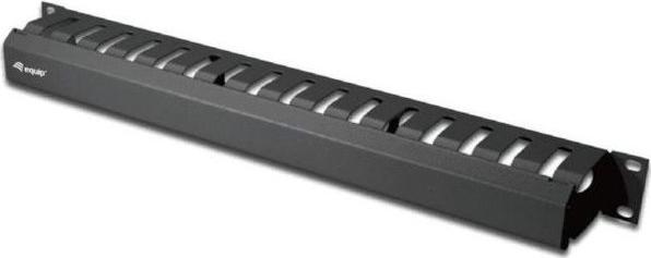 Actual product image equip 19" cable management equipment black