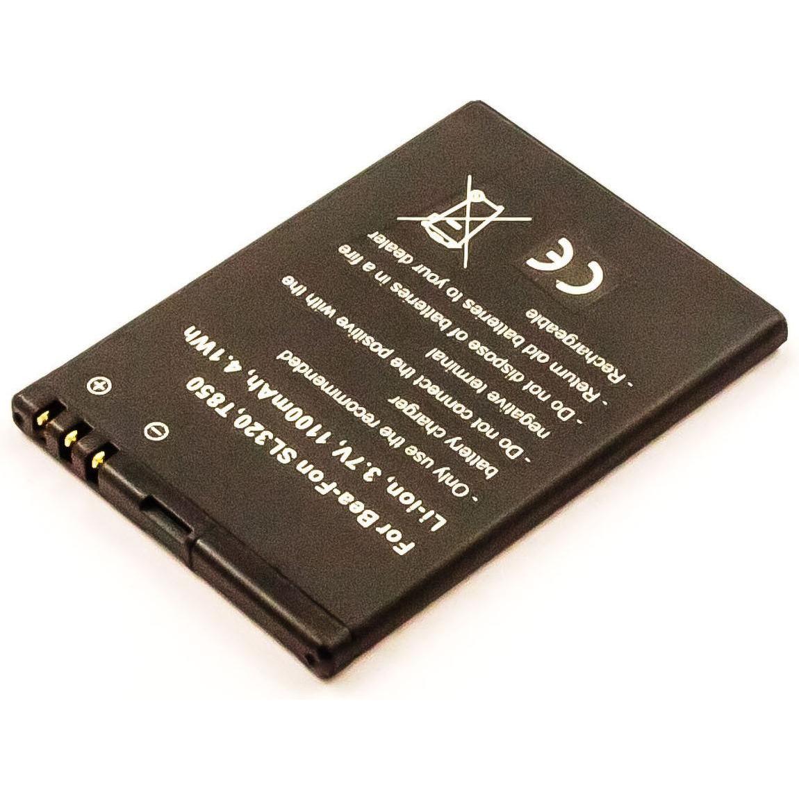 AGI Akku kompatibel mit Bea-fon T850 SL320, Smartphone Akku