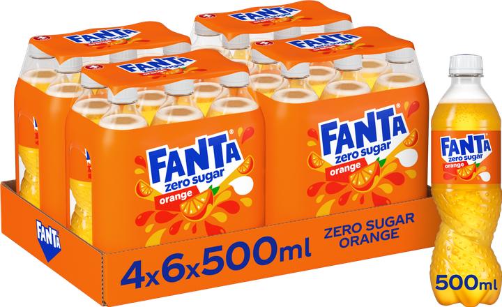 Produktbild Fanta Orange Zero (6 x 50 cl)