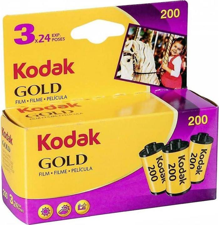 Actual product image Kodak Gold 3x film 135/24