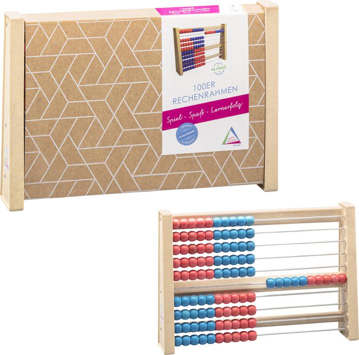 Actual product image Magni Re Wood 100s red blue frame (German)