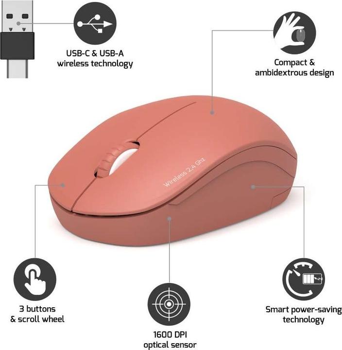 Actual product image Port Designs SILENT - Wireless Mouse (Wireless)