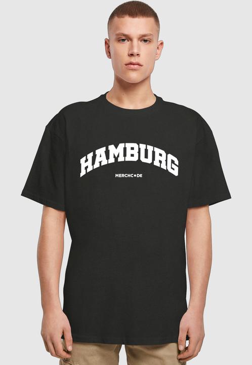 Produktbild Merchcode Hamburg Wording - Heavy Oversize Tee - 112991 (3XL)