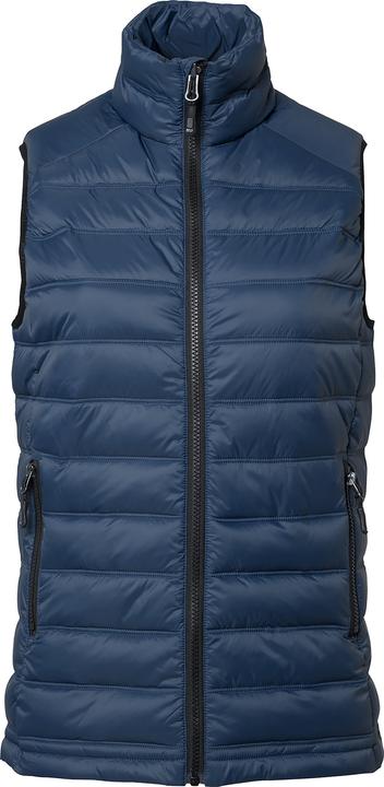 Actual product image Top Swede South West - Amy waistcoat, ladies, navy blue, L 100% recycled polyester + nylon (L)