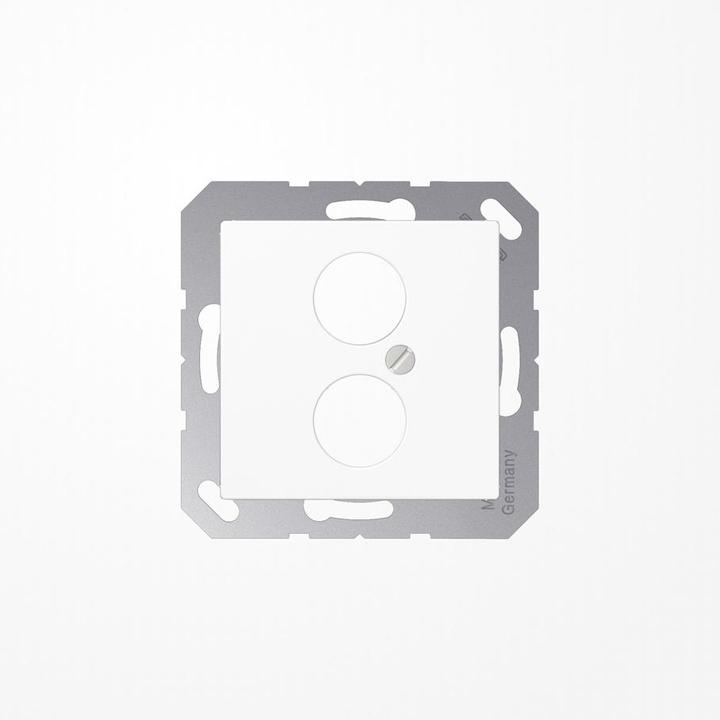 Actual product image JUNG Central plate LS 2f A aws glz Schraubbef A562-2BFWW