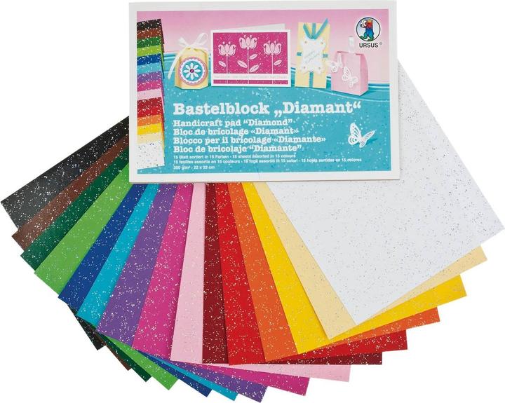Image du produit Ursus Papier à dessin Diamant 300 g/m2 (22 x 33 cm)